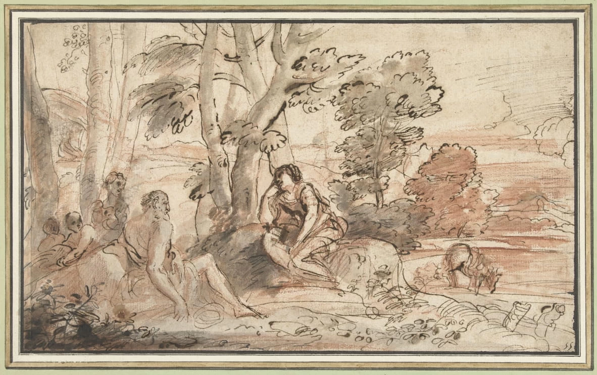 Ermina con i pastori - Rijks Museum, Amsterdam